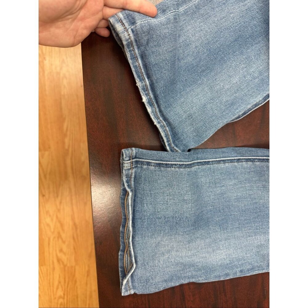 American Eagle Next Level Stretch The Stacked Jeans Size 14 Short - Picture 3 of 11